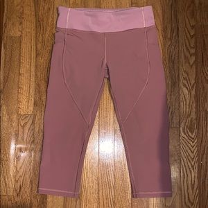 Pink Lululemon leggings